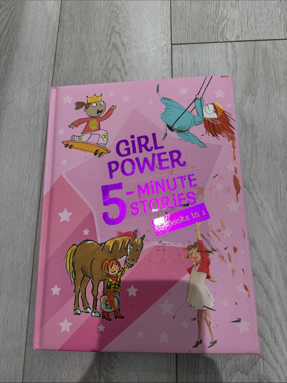 Girl Power 5-Minute Stories — Pink Kids Storybook